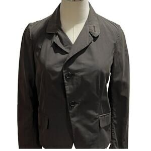 Marni Women's Designer Brown Blazer Size 40/Small/6 Made In Italy